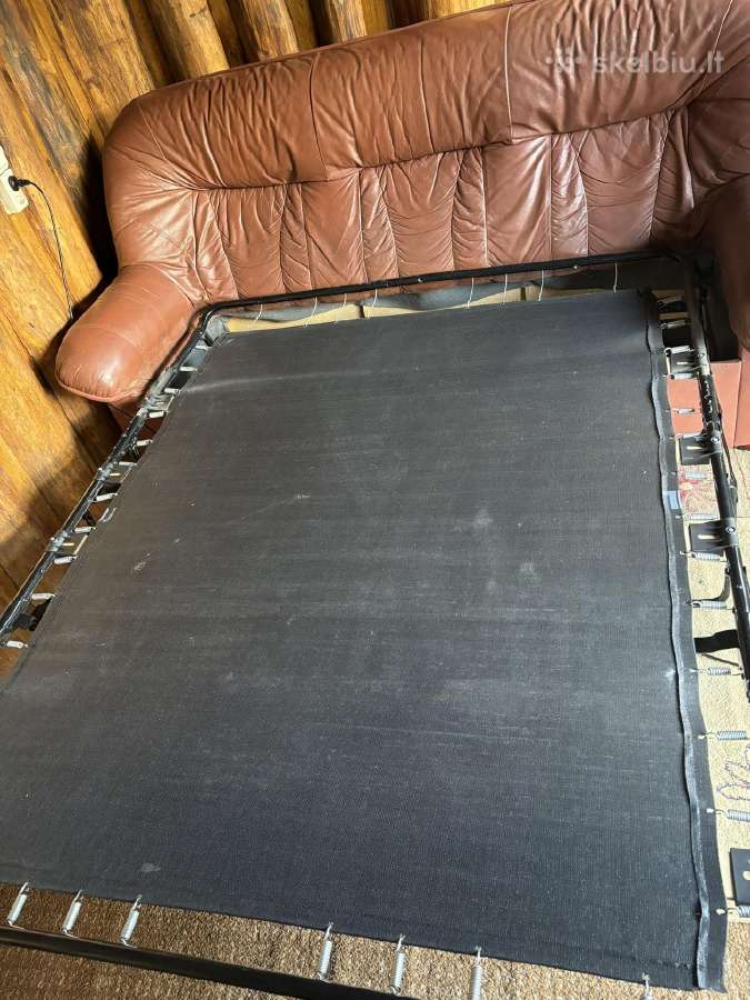 Odinė sofa-lova - nuotraukos Nr. 2