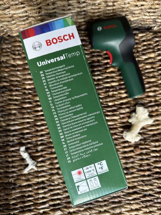 Bosch Infraraudonųjų Spindulių Termometras - nuotraukos Nr. 12