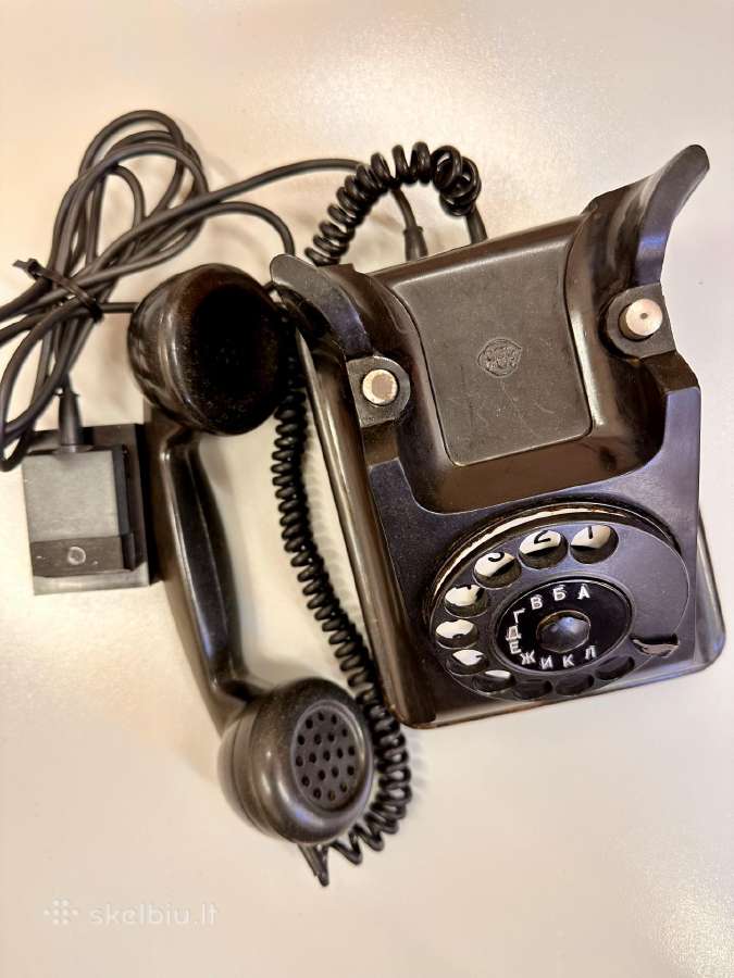 Telefono aparatas 1960 m. - nuotraukos Nr. 2
