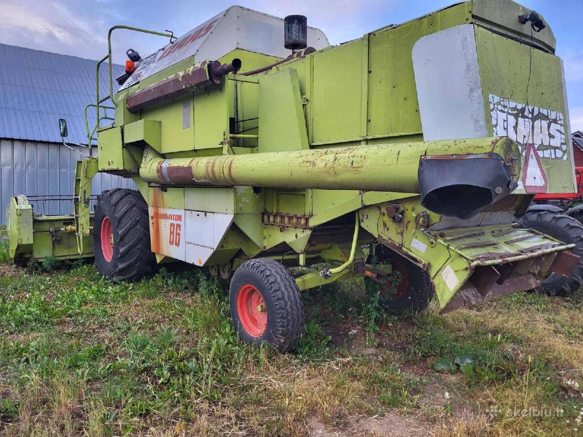 Kombainas Claas Dominator 86 Ardomas Dalimis - nuotraukos Nr. 4