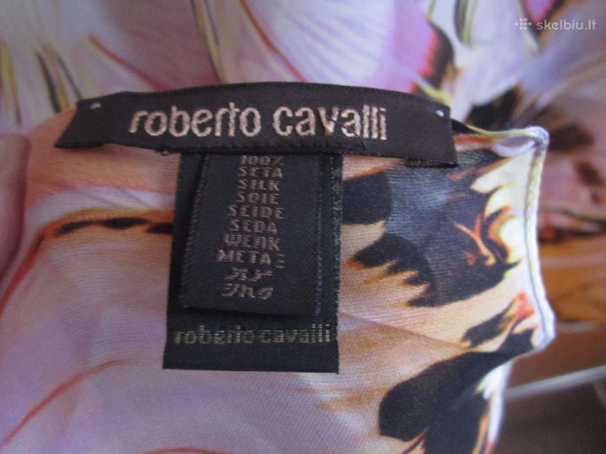 Roberto Cavalli šilkinė skara-kūno apdangalas. - nuotraukos Nr. 5