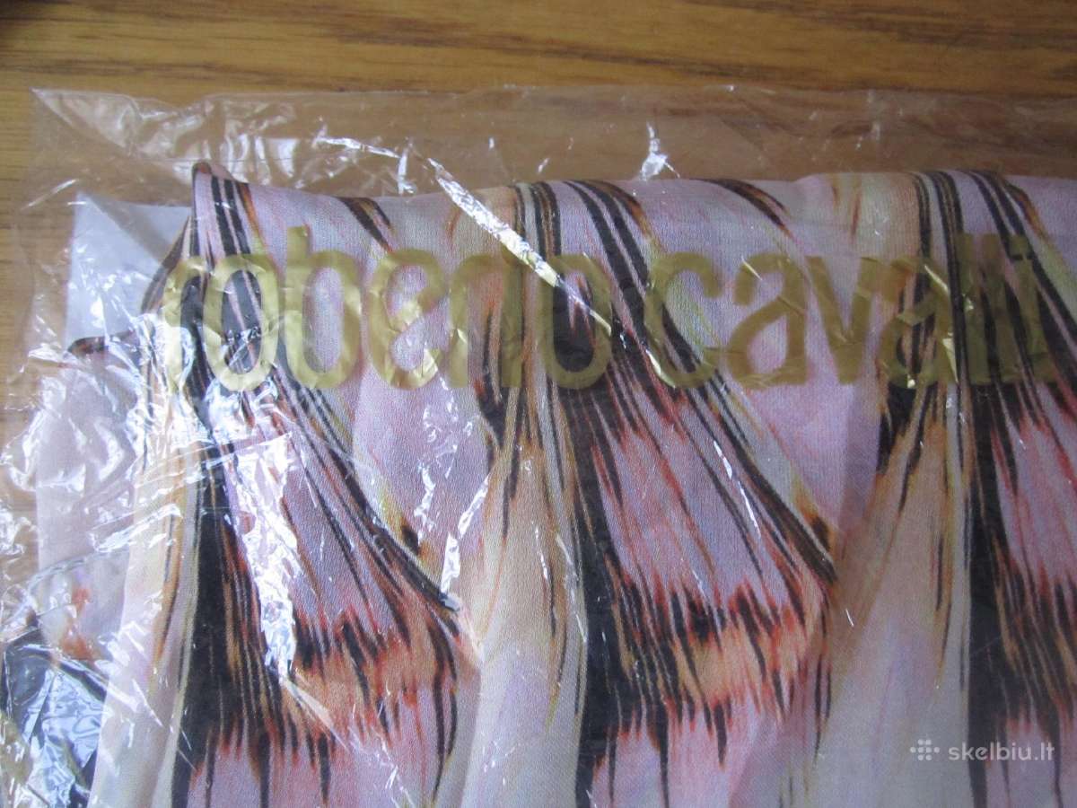 Roberto Cavalli šilkinė skara-kūno apdangalas. - nuotraukos Nr. 7