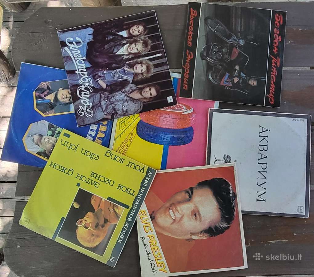 Vinilines plokštelės. Kaina sutartine. Gera bukle