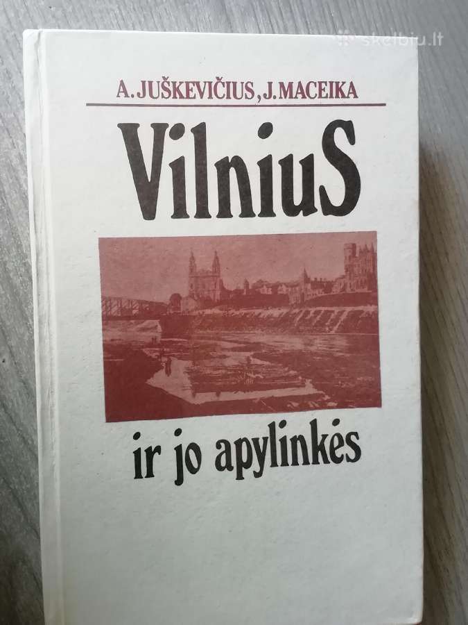 Knyga Vilnius ir jo apylinkes