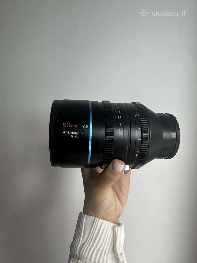 Sirui 50mm T2.9 1.6 T2.9 1.6x Anamorphic