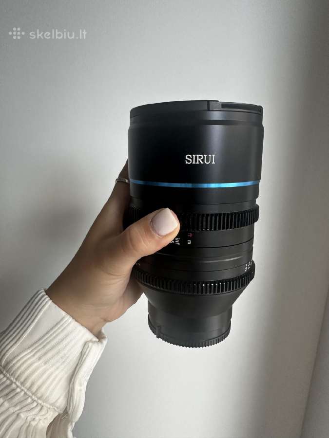 Sirui 50mm T2.9 1.6 T2.9 1.6x Anamorphic - nuotraukos Nr. 2