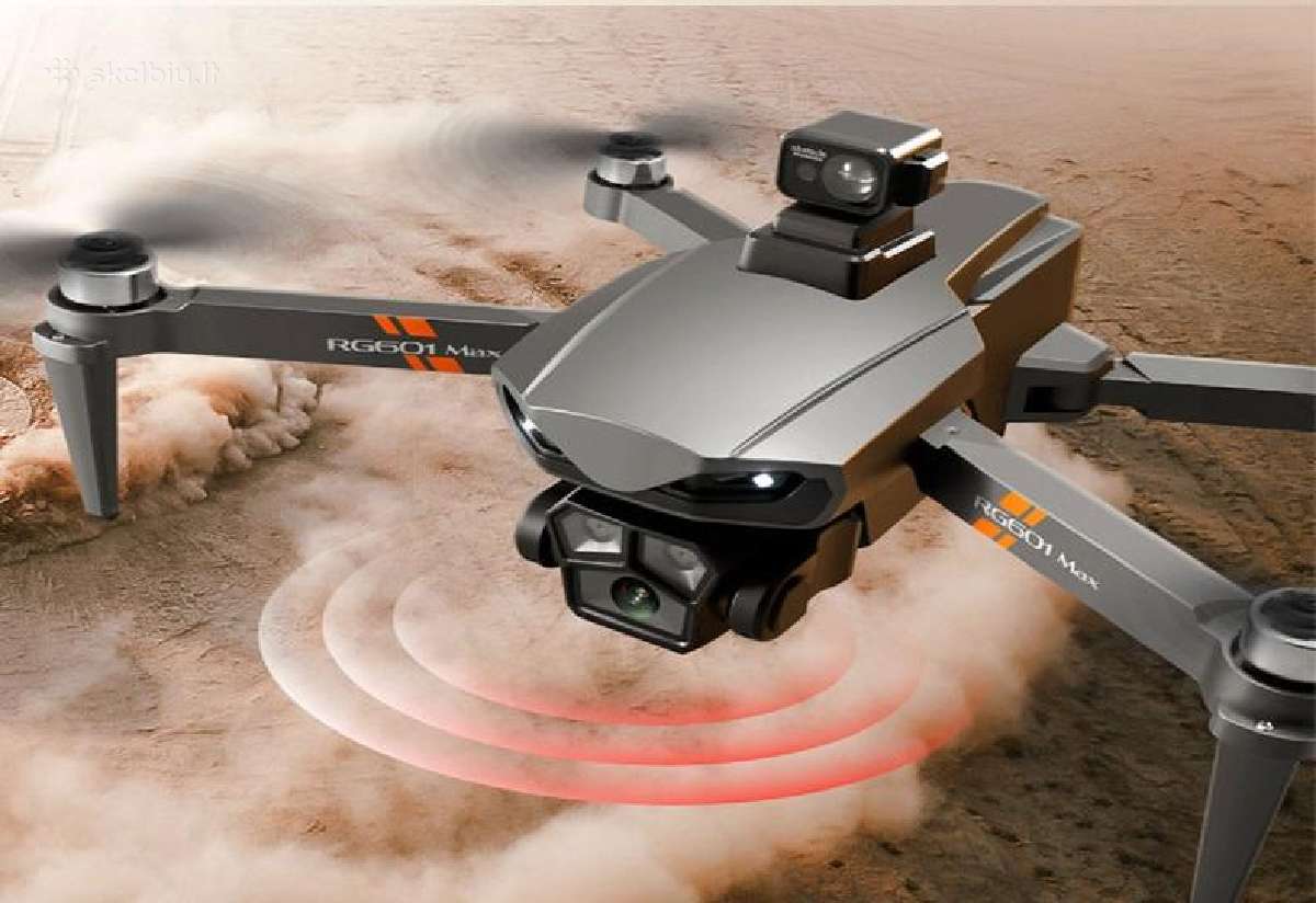 Dronas R601 Max su dviejomis kameromis GPS ir WiFi - nuotraukos Nr. 2