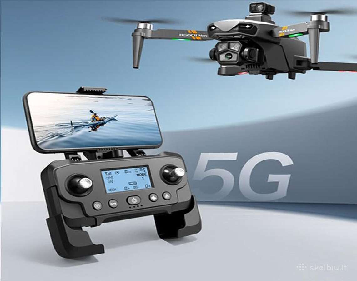 Dronas R601 Max su dviejomis kameromis GPS ir WiFi - nuotraukos Nr. 4