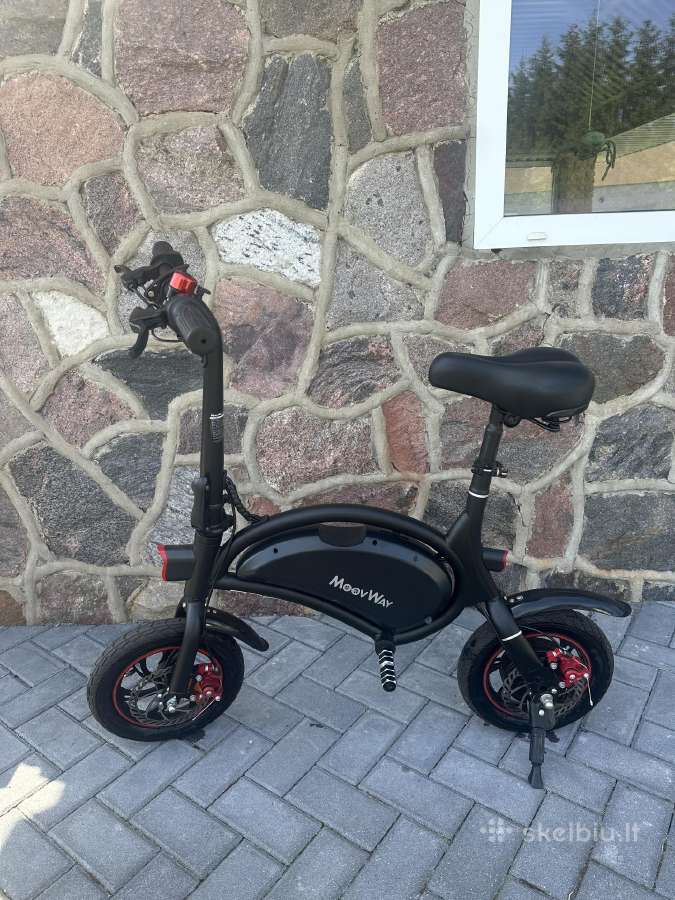 MooVWay elektrinis dviratukas.