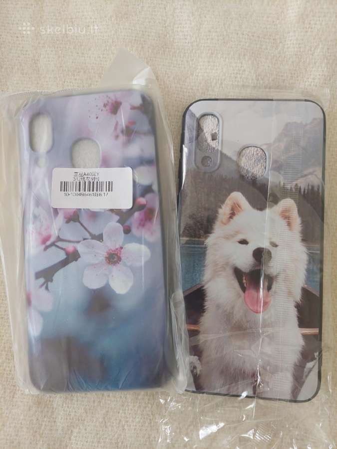 Samsung A40 dėkliukai
