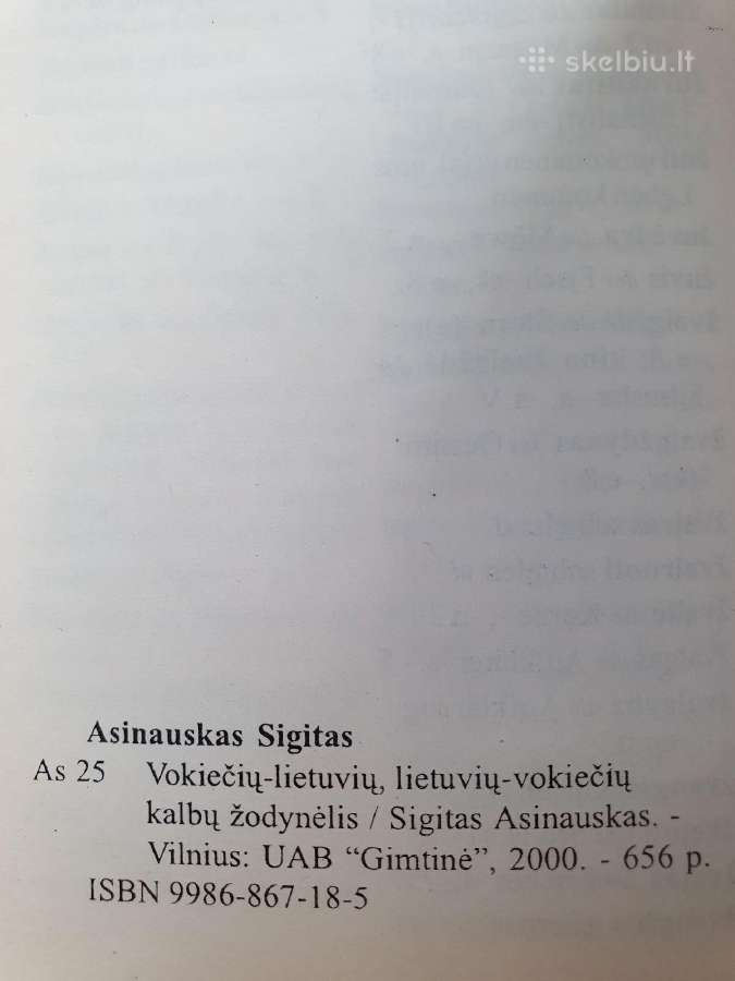 Vokiečių - lietuvių kalbų kišeninis žodynas - nuotraukos Nr. 3