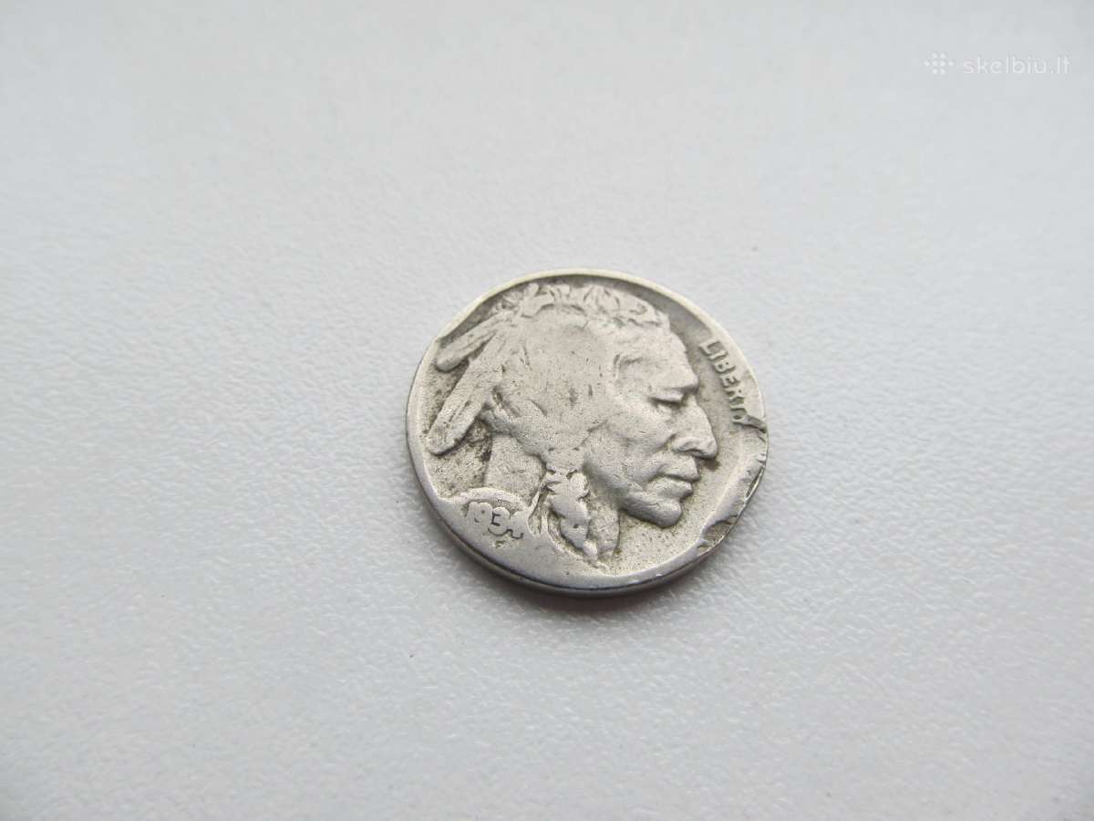 5 centai , JAV , 1934