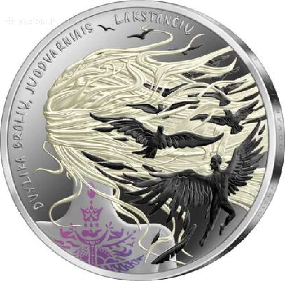 5 Eur moneta, pasaka „Dvylika brolių juodvarnių" - nuotraukos Nr. 3