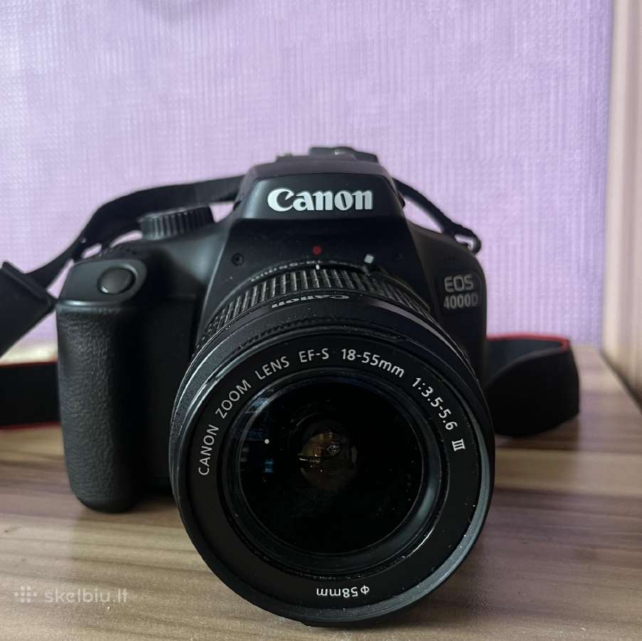 Canon EOS 4000d - Skelbiu.lt