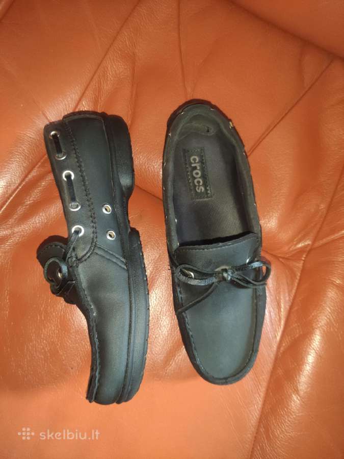 Crocs mokasinai 35 dydis (W5) juodi mergaitei - nuotraukos Nr. 2