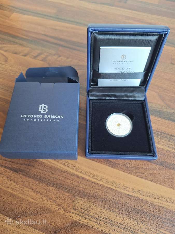Jūros šventei 5€ sidabrinė Lb moneta