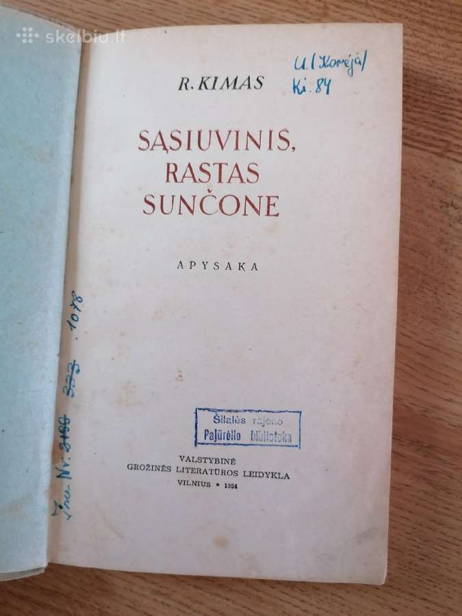 Daug senu knygų. Senos knygos vintage vintazines - nuotraukos Nr. 12