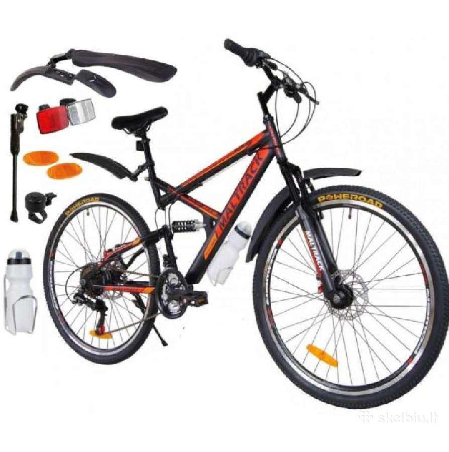 Dviratis MTB Maltrack Target 26" Shimano (Plienini
