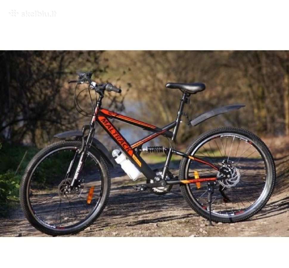 Dviratis Maltrack Target 26" Shimano Juodas/raud - nuotraukos Nr. 6