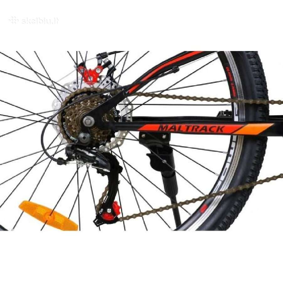 Dviratis Maltrack Target 26" Shimano Juodas/raud - nuotraukos Nr. 7