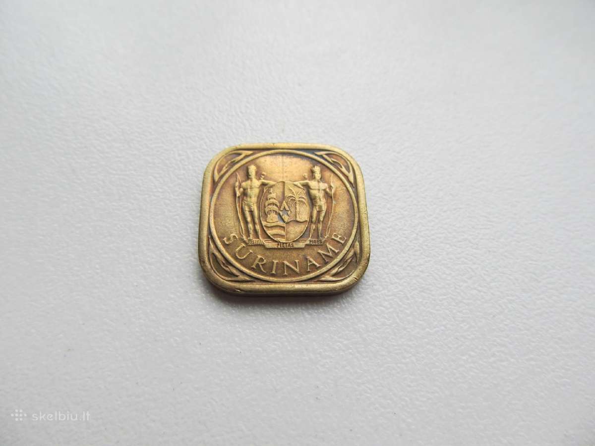 5 ir 25 centai , Surinamas , 1966 - nuotraukos Nr. 2