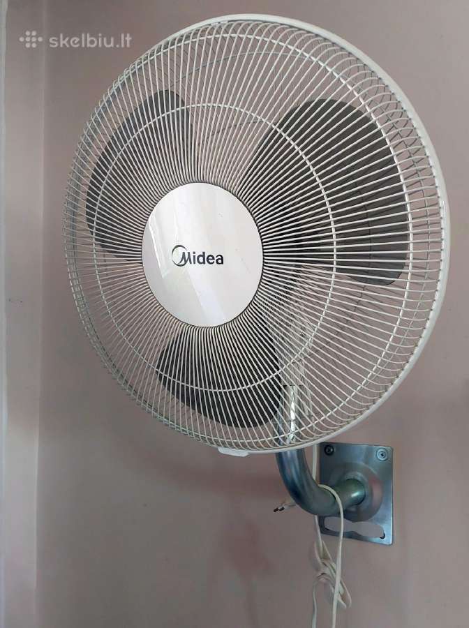 Sieninis ventiliatorius Midea 50w, 3 greičių