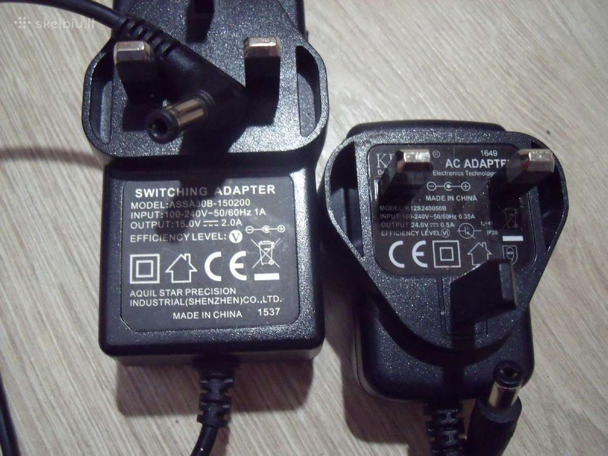 12v ir kiti maitinimo adapteriai, transformatoriai - nuotraukos Nr. 6