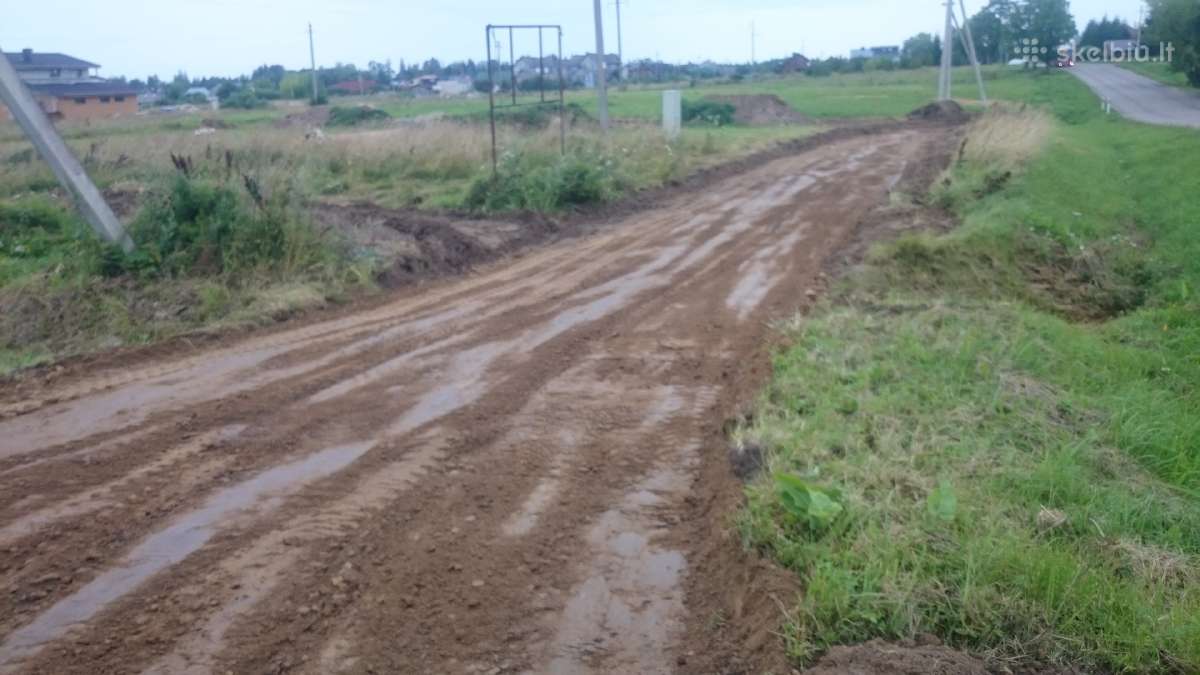 Bobcat ir eskavatoriaus nuoma Kaunas - nuotraukos Nr. 14
