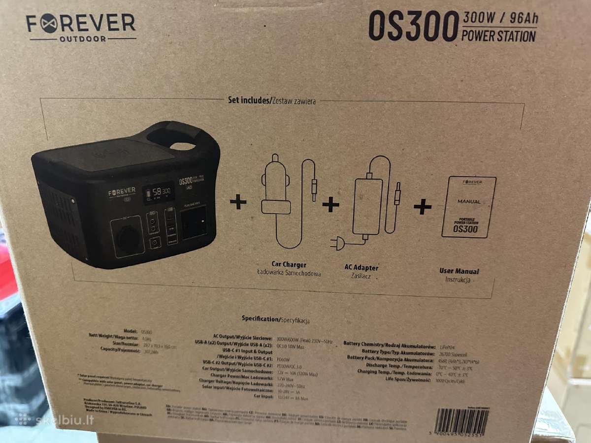 Allpowers R600 Portable Power Station 600w 299wh - nuotraukos Nr. 8