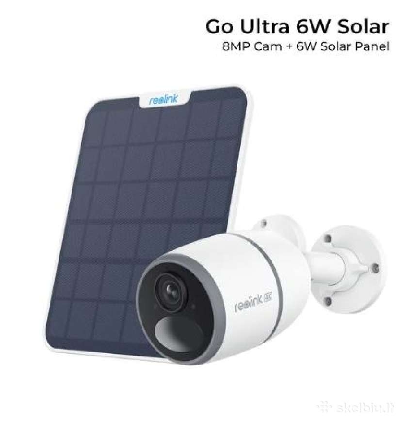 Reolink go ultra su saulės baterija