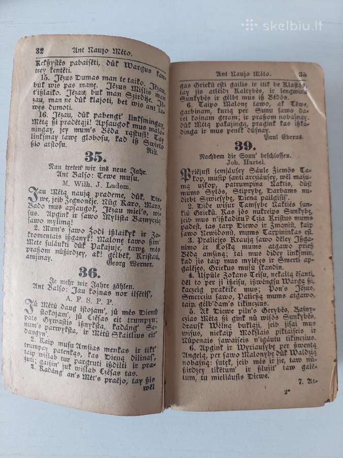 1922 m. lietuviška knyga - nuotraukos Nr. 5