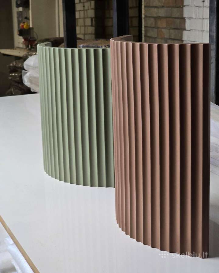 Mdf dažymas-CNC frezavimas-pur laminavimas
