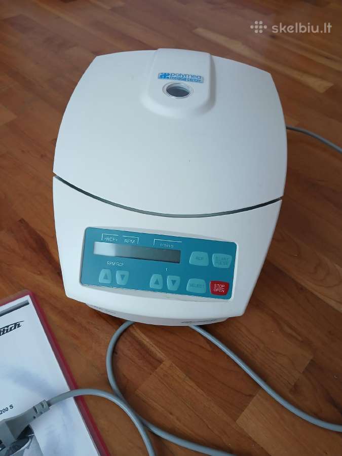 Maža centrifūga medicinos praktikai