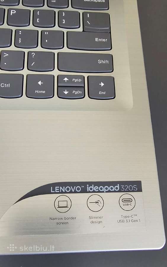 Lenovo Ideapad 320s-14ikb 14" 4gb 128gb i3-7100u - nuotraukos Nr. 6