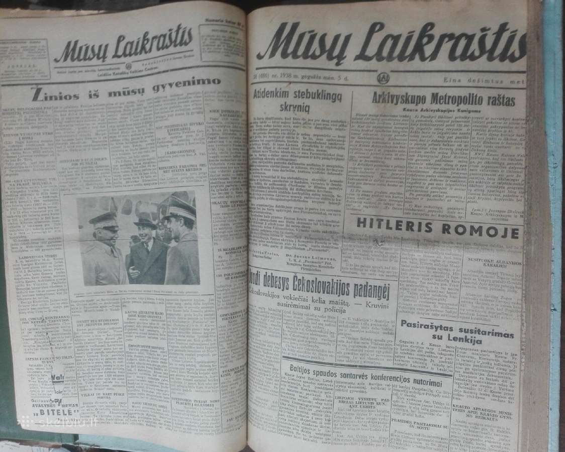 1566. Mūsų Laikraštis retas antikvarinis-kolekcini - nuotraukos Nr. 8