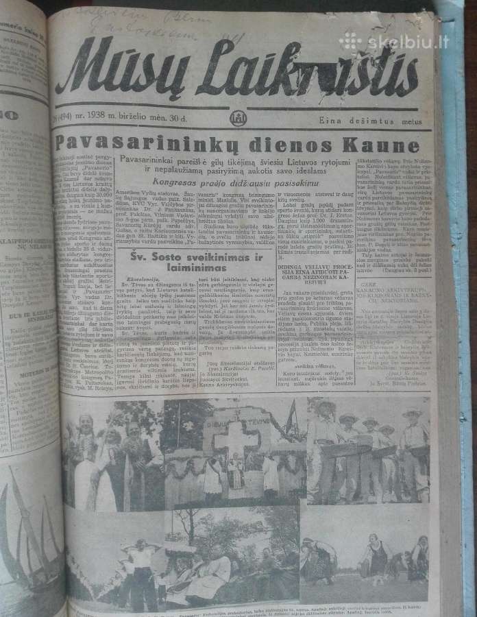 1566. Mūsų Laikraštis retas antikvarinis-kolekcini - nuotraukos Nr. 11