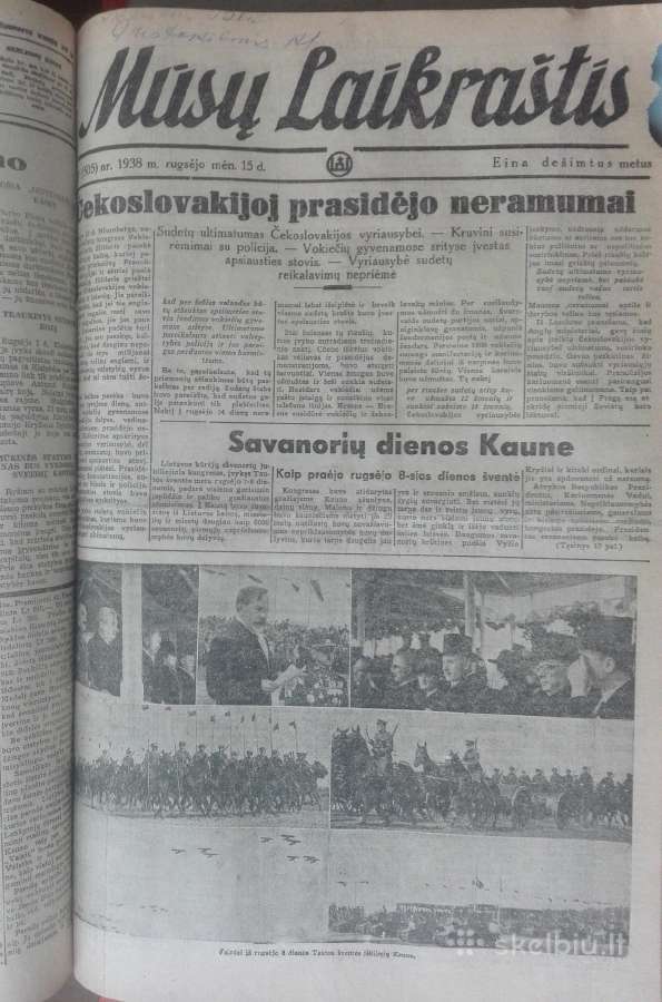 1566. Mūsų Laikraštis retas antikvarinis-kolekcini - nuotraukos Nr. 18