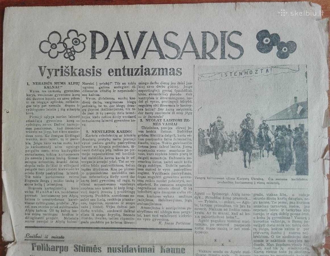 1566. Mūsų Laikraštis retas antikvarinis-kolekcini - nuotraukos Nr. 22