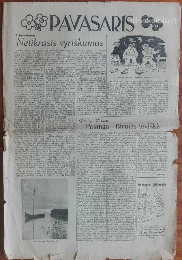 1566. Mūsų Laikraštis retas antikvarinis-kolekcini - nuotraukos Nr. 26