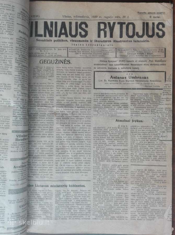 1581. Vilniaus Rytojus - nuotraukos Nr. 3