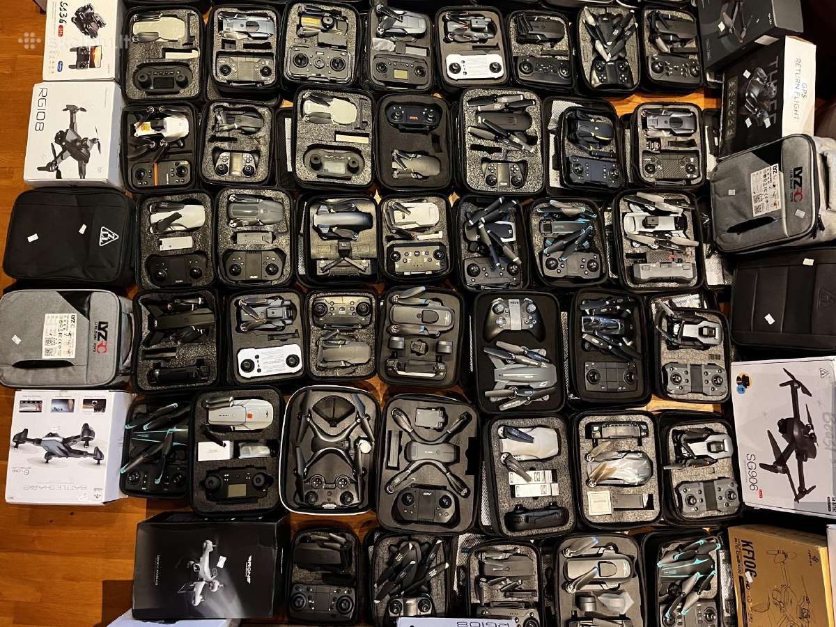 Dronai, daug modelių, nauji 50-300€