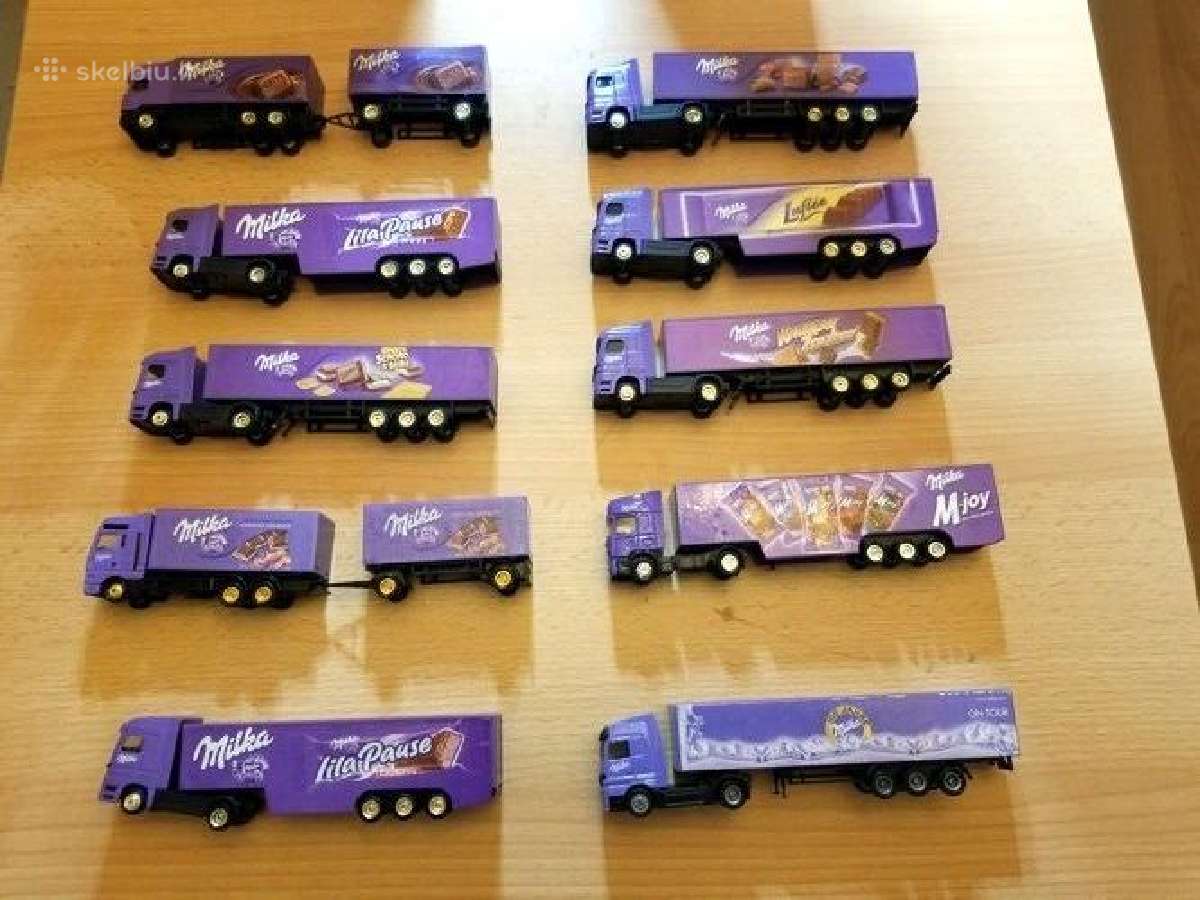 Milka modeliu kolekcija, po 5 eur furos