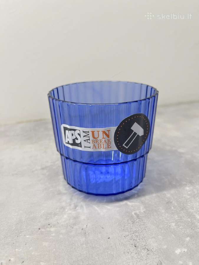Plastikinės stiklinaitės 220 ml -24 vnt.naujos!