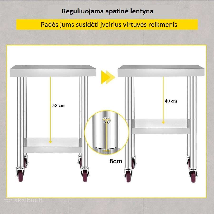 Virtuvinis stalas - nuotraukos Nr. 3