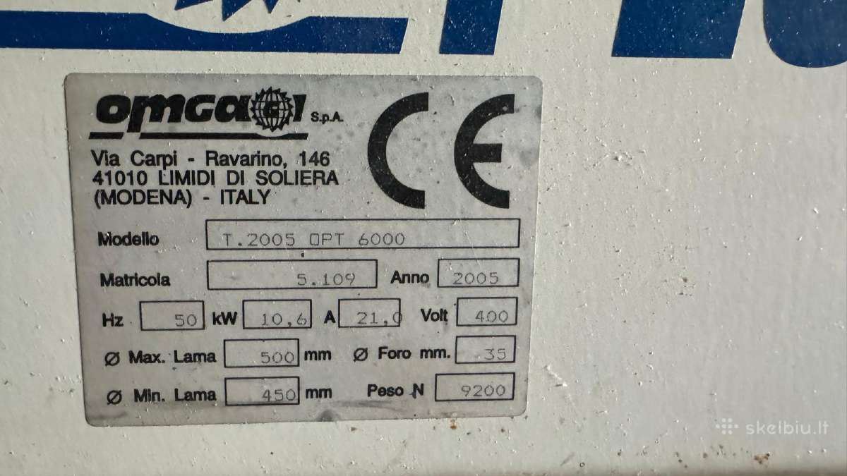 Omga T.2005 Opt6000 - nuotraukos Nr. 9