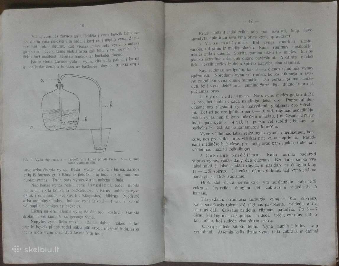 1588. Kaip Gaminti Vaisių Vynas antikvarinė-kolekc - nuotraukos Nr. 5