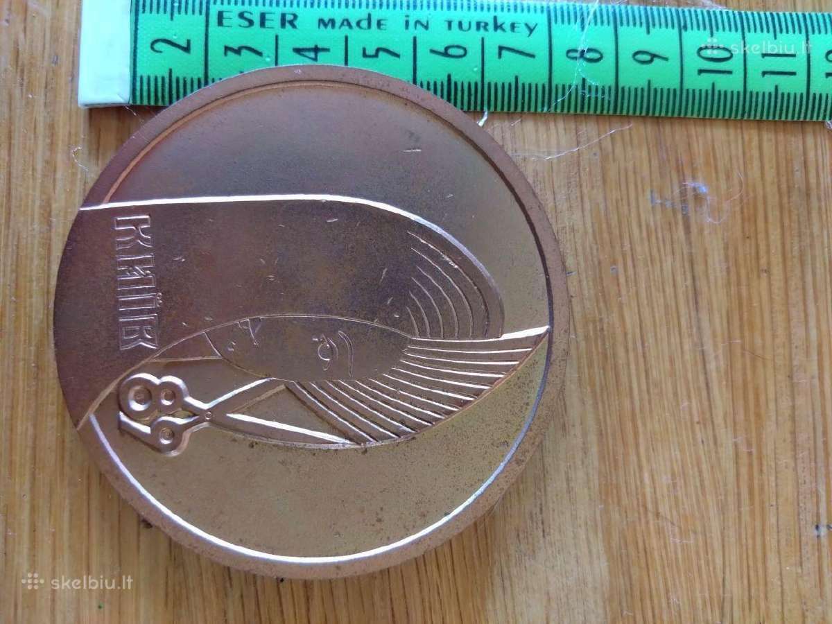 Stalo medalis. Visasąjunginis kirpėjų medalis 1989
