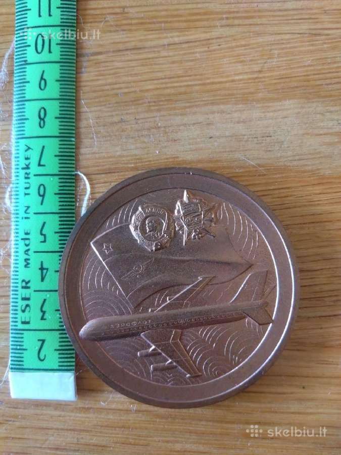 Stalo medalis Aeroflot 1983 - nuotraukos Nr. 2