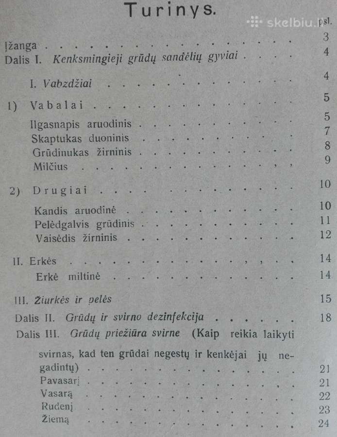 1603. Grūdų Ir Kitų Produktų Gadintojai Ir Grūdų P - nuotraukos Nr. 2