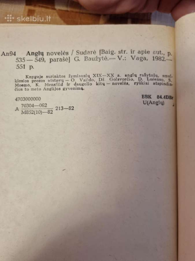 Anglų novelės - nuotraukos Nr. 5